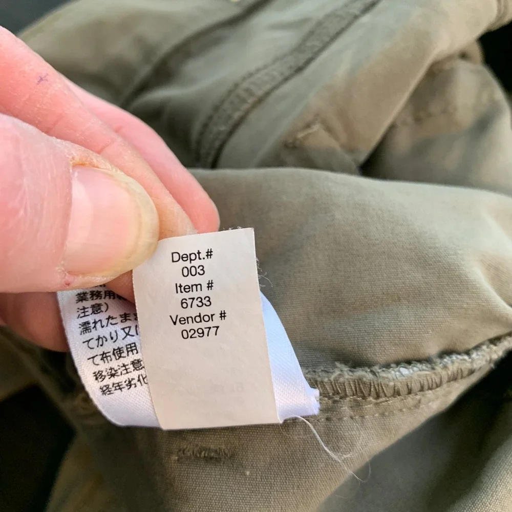 Eddie Bauer‎ Travex Mens 32x30 Hiking Pants Olive Green Nylon Stretch 13907903